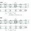 CSD,C208AH/C2040H high tensile durable double pitch steel Chain link