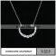 Crystal Necklace Pendant /White Gold Necklace Jewelry Wholesale /Necklace Chain