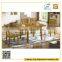 Simple design solid wood extendable dining table wood plank dining table