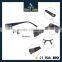 Luxury Brand New Design Metal Half-Rim Glasses Frame Rhinestone Women Black/Gray/Brown/Silver Frame Wide temple SM4027