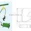 ECR3 auto brake lining precision riveting machine