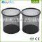 EasyPAG 2 Pcs 3.5 inch Round Metal Mesh Steel Pen Pencil Holder