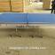 Wholesales ITTF Indoor double-folding movable table tennis table with 75mm Wheels