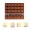 Handmade soap DIY chocolate ice mold English alphabet FDA silicone cake mold