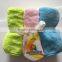Colorfull soft coral fleece cloth