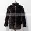 dismountable black winter popular women mink fur coat /warmer