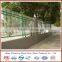 Powder painting pipe assembled wrought iron fence/metal garden fence