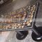 Center Rectangle Marble Table Top, Semi Precious Stone Inlaid Table top