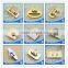 H-369 briefcase hardware lock quadrate nice-looking turn locks