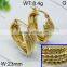 Fashion Wholesale stainless steel golden earring hooks