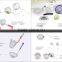stainless steel mesh strainer set