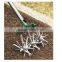 telescopic long handle rotated garden cultivator