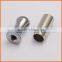 China fastener cnc machine parts black anode