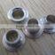 busy season gold color stainless steel wire rope eyelet