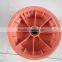 16 inch pneumatic wheel 4.00-8 plasric wheel rim