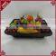S&D Handweaved washable polywicker supermarket fruit display basket