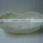 GOOD SALE PURE WHITE ONYX BOAT SHAPED SINKS AND BASINS