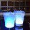 factory direct whole sale led color changing modern clear ice bucket ice cooler and holder