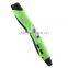 3d drawing pen magic print pen with ABS/PLA materials filament DIY 3D Printing Pen