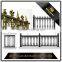 Garden Fence System Powder Coated Decorative Cast Metal Aluminum Garden Fence