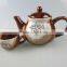 color-glazed coffee set