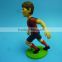Custom football figure,OEM plastic football figures big head, Custom plastic football player figure