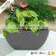 Eco-friendly Biodegradable Square Clay Garden Planter Pot (09FBD-series)