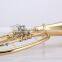Rotary pistion Bb key baritone horn with carrying case