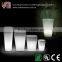 LED light planter pots