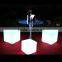 Led remote control luminous waterproof rechargeable mobile pub chair