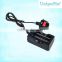 2016 two slot 18650 lithium ion battery Uk Plug Charger With Fused