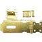 Regular Hasps and Staple, Garage Door Steel Padlock Clasp Hasp and Staple 3-1/2"