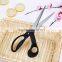 Colorful fashional PP handle stainless steel high quality tailor scissors