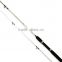 White Color 2-Section Fiberglass Spinning Fishing Rod