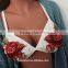 2017 new design lace embroidery bralette bras Wholesale woman crop top sexy girl bikini fashion bra