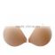 hot selling flesh color silicone sexy bra for women