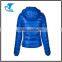Ladies Fitted Zip up Down Jacket with Hood