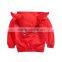 hot sale custom logo child apparel manufacturer 100% polyester kids winter jackets