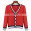 Manufacturer Custom Made Knit School Wear Primary School Uniforms Sweater