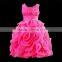 Walson Children Clothes Kids Vintage Dress Pink Children Fancy Dress Apparel Children Clothing 2016