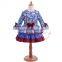 spanish flower girl dress baby cotton frock design for 3 years old girl wear