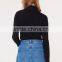 solid color all-match women lace tight wool sweater design for girl with high quality