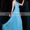 Short A-line High Neck prom evening dress Floor-length Party dress P026
