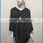 Wholesale new fashion women's acrylic knitted poncho