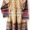 Bohemian long vintage dress cotton gauze gypsy hippies boho dress animal Elephant peacock camel print gypsian full sleeves dress