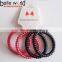 Factory Custome Mix Colors Metallic Color Elastic Telephone Hair Band