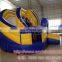 Promotion purple big inflatable slide for amusement