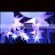 long horns Colorful dmx inflatable star for stage decoration