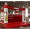 Inflatable lovely red bouncer Inflatable mini playground