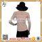 Wholesale plain color long sleeve bottoming t shirt with high quality for woman